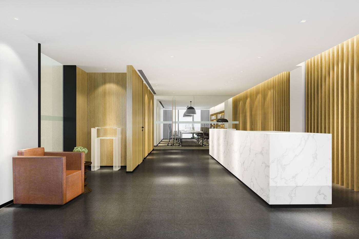 Reception counters, design 7