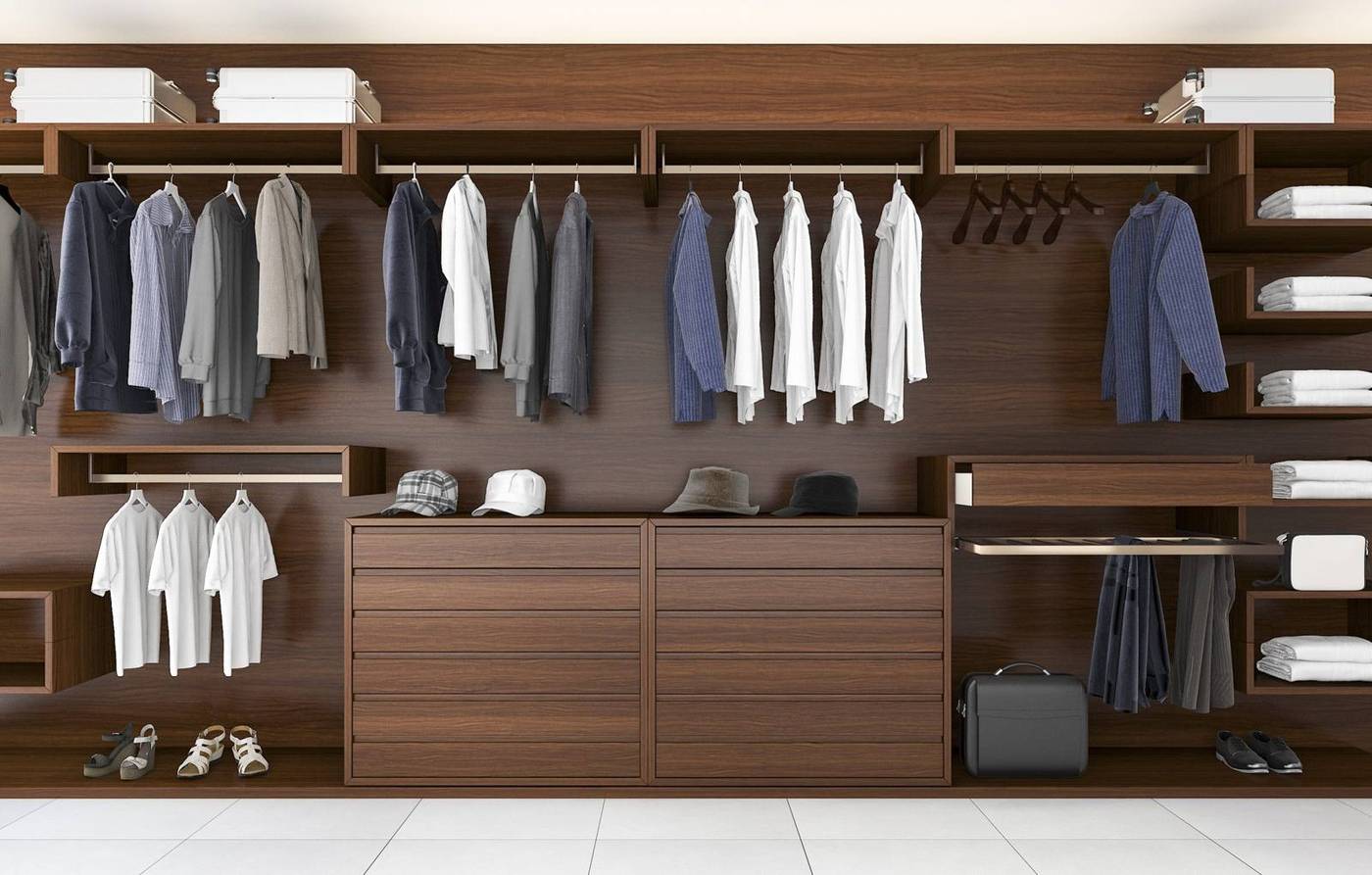 Wardrobes, design 2
