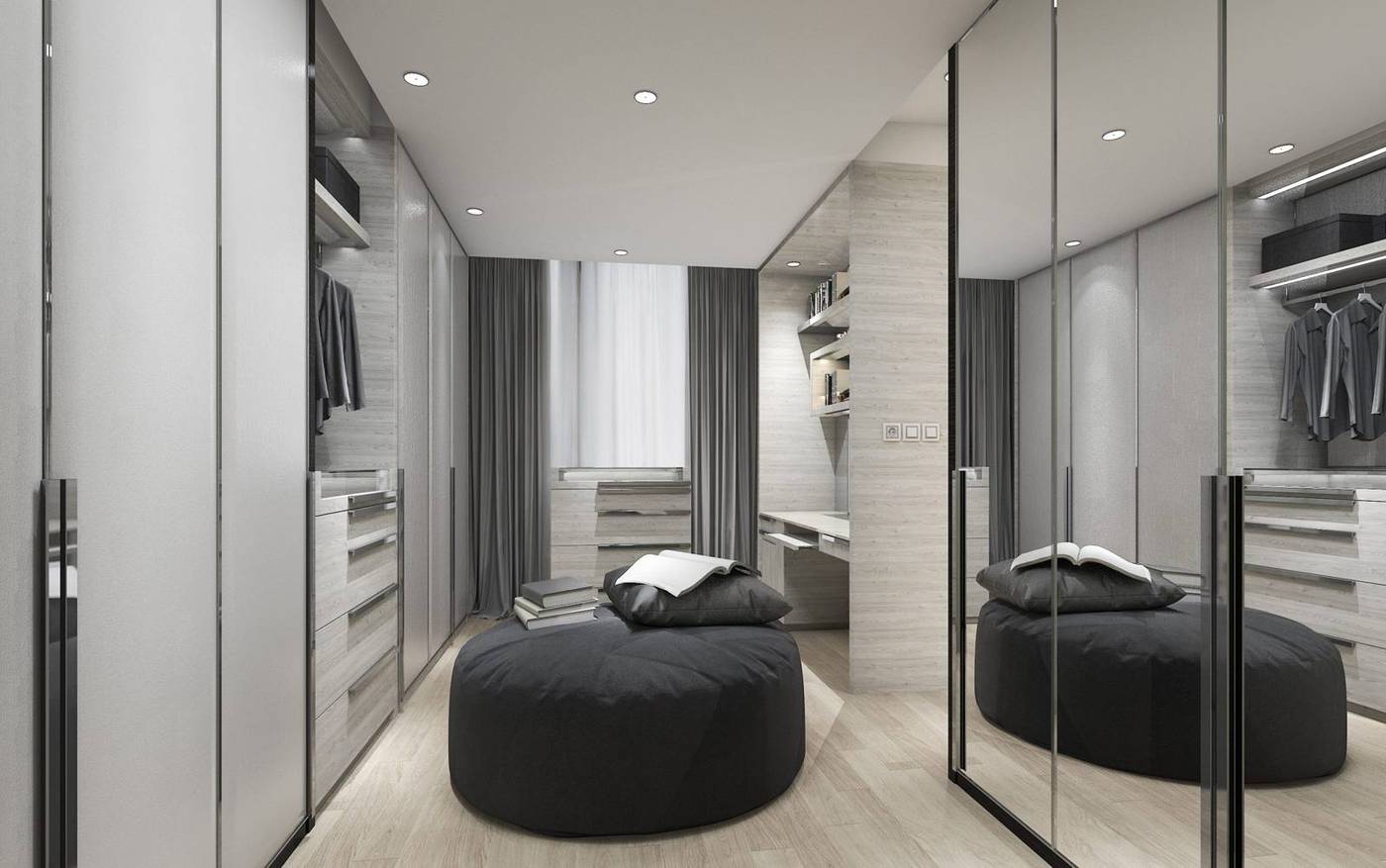Wardrobes, design 3